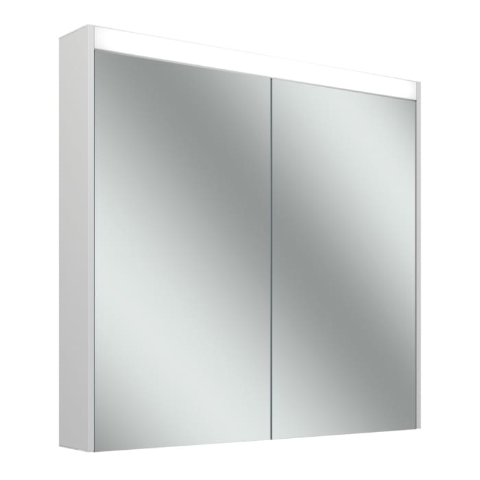 Schneider OBJECT Line Superior LED Spiegelschrank OLS1 80/2/LED 79,5 x 74,3 cm, 3000 K, CH
