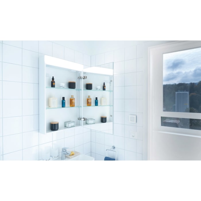 Schneider PATA LED Spiegelschrank PAT 60/1/LED 59,5 x 75,6 cm, 3000 K, CH