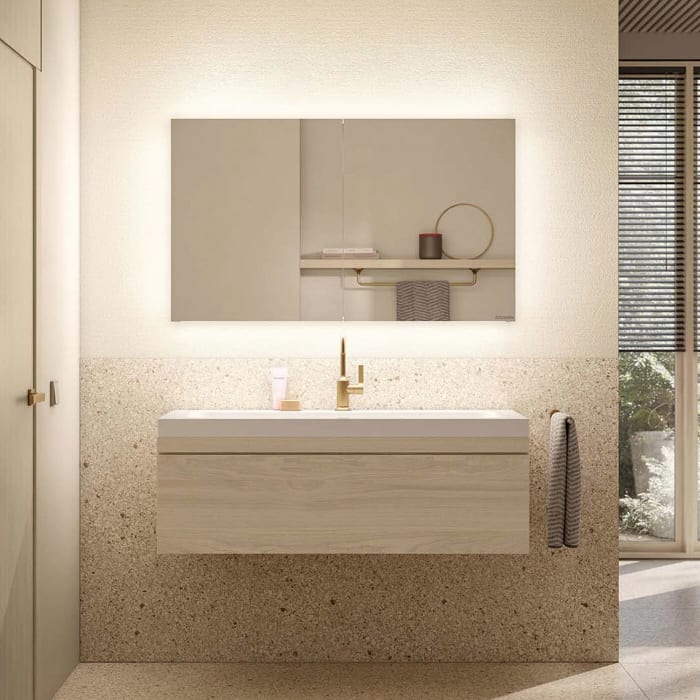 Schneider STYLE TW Spiegelschrank ALC2 90/2/TW 91,5 x 71,5 cm, DE