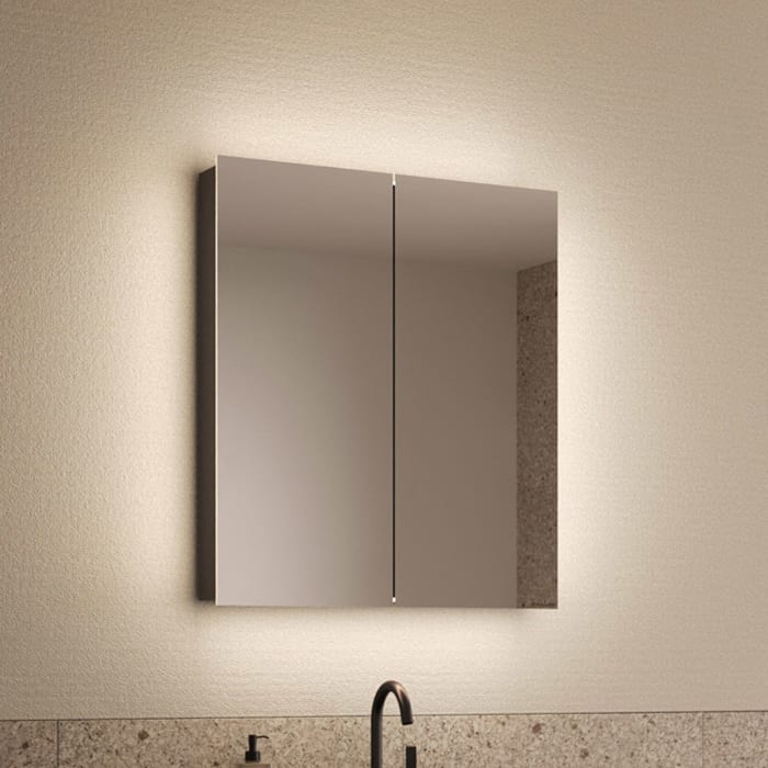 Schneider STYLE TW Spiegelschrank ALC2 60/2/TW/L 61,5 x 71,5 cm, DE