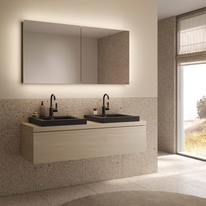 Schneider STYLE TW Spiegelschrank ALC2 140/2/TW 141,5 x 71,5 cm, CH