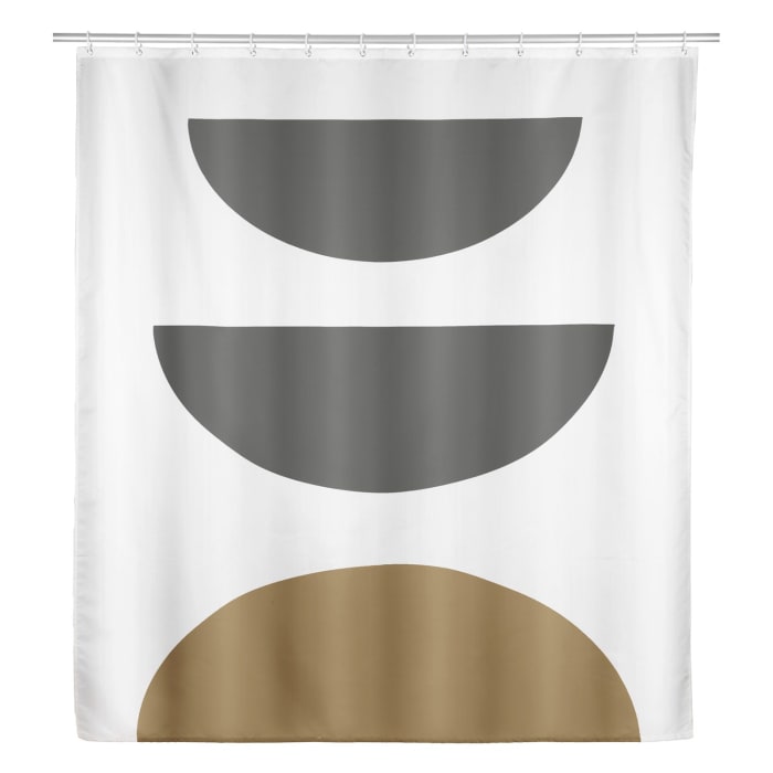 SCHÖNER WOHNEN-Kollektion Mahan Duschvorhang, inkl. Duschvorhangringe