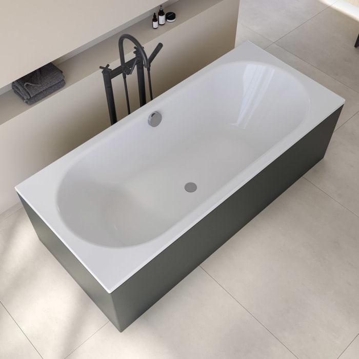 SCHÖNER WOHNEN-Kollektion NYBORG Doppel-Badewanne 170 x 75 cm