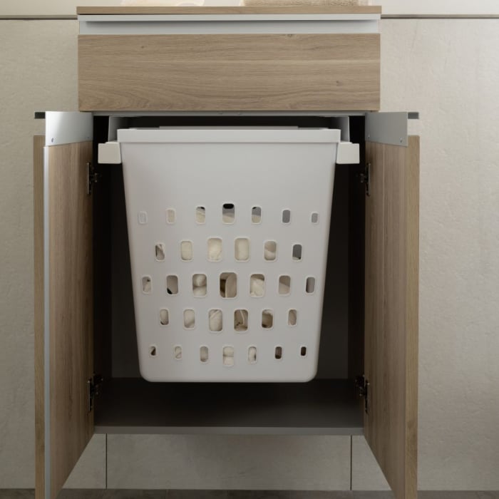 SCHÖNER WOHNEN-Kollektion Stockholm Highboard 60,2 x 89,2 cm mit 1 Schubkasten und 1 Wäscheauszug