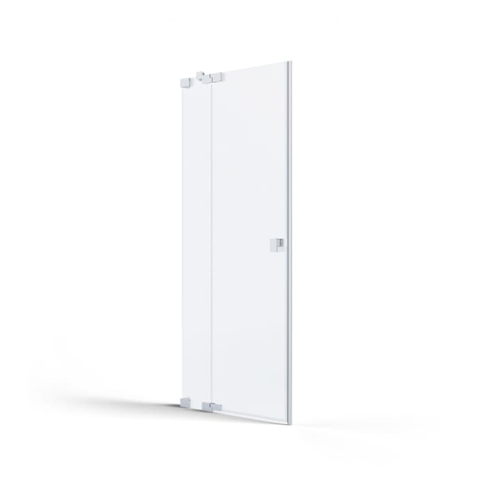 SCHÖNER WOHNEN-Kollektion FIT Nischentür mit festem Glaselement 140 x 210 cm, Türanschlag links