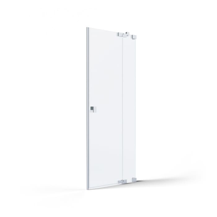 SCHÖNER WOHNEN-Kollektion FIT Nischentür mit festem Glaselement 140 x 210 cm, Türanschlag rechts