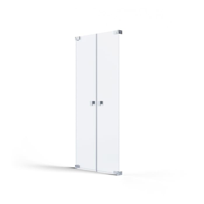 SCHÖNER WOHNEN-Kollektion FIT Pendeltür in Nische 180 x 210 cm, mit Temperdur-Beschichtung