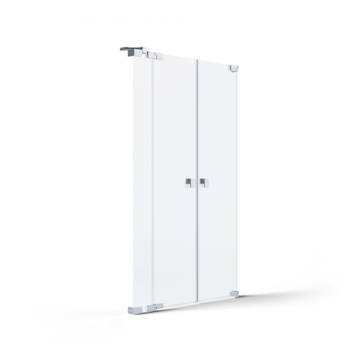 SCHÖNER WOHNEN-Kollektion FIT Pendeltür in Nische 200 x 210 cm, mit festem Glaselement links