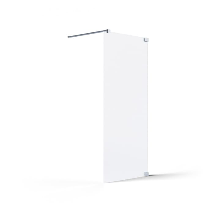 SCHÖNER WOHNEN-Kollektion FIT Walk-In Glaselement 150 x 210 cm, Anschlag rechts