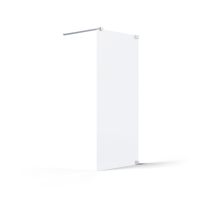 SCHÖNER WOHNEN-Kollektion FIT Walk-In Glaselement 150 x 210 cm, Anschlag rechts