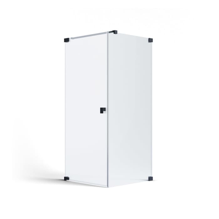 SCHÖNER WOHNEN-Kollektion FIT Drehtür mit Seitenwand 110 x 140 x 210 cm, mit Temperdur-Beschichtung, Türanschlag links