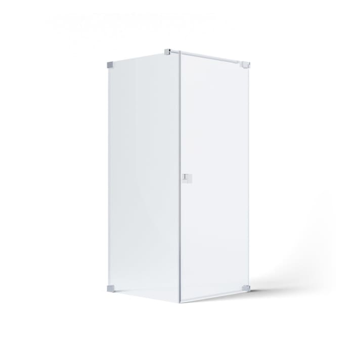 SCHÖNER WOHNEN-Kollektion FIT Drehtür mit Seitenwand 110 x 140 x 210 cm, Türanschlag rechts