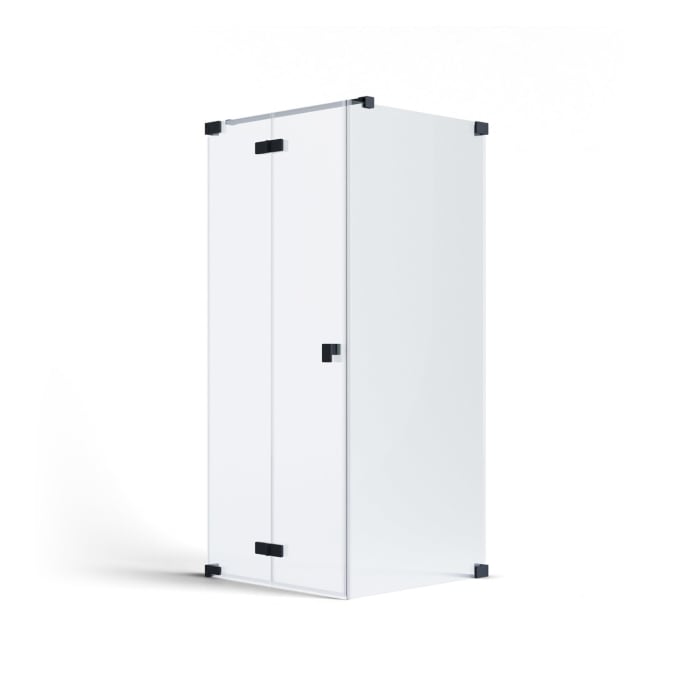 SCHÖNER WOHNEN-Kollektion FIT Drehfalttür mit Seitenwand 120 x 140 x 210 cm, Türanschlag links