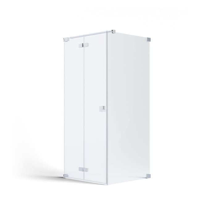 SCHÖNER WOHNEN-Kollektion FIT Drehfalttür mit Seitenwand 120 x 140 x 210 cm, Türanschlag links