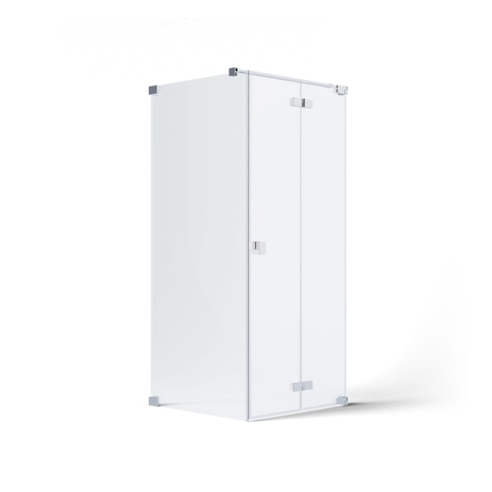 SCHÖNER WOHNEN-Kollektion FIT Drehfalttür mit Seitenwand 120 x 140 x 210 cm, Türanschlag rechts