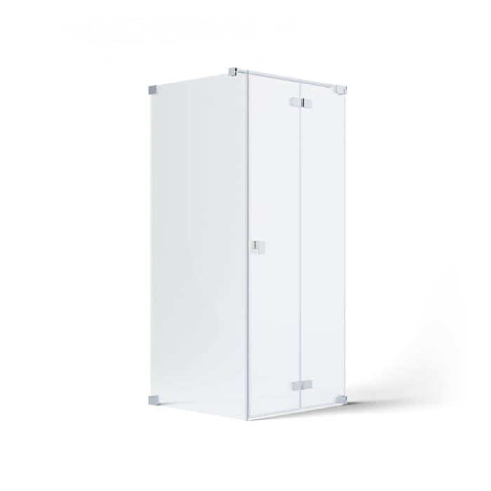 SCHÖNER WOHNEN-Kollektion FIT Drehfalttür mit Seitenwand 120 x 140 x 210 cm, Türanschlag rechts