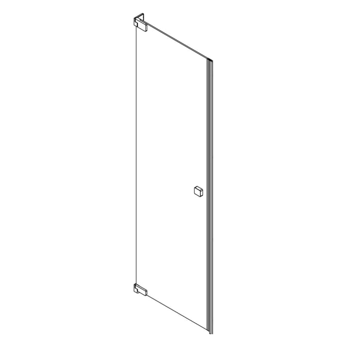 SCHÖNER WOHNEN-Kollektion FIT Nischentür 110 x 210 cm, Türanschlag links