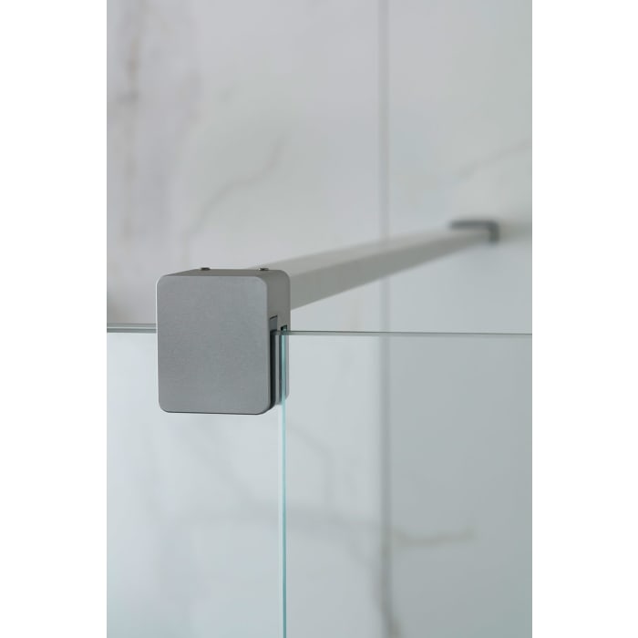 SCHÖNER WOHNEN-Kollektion FIT Walk-In Glaselement 150 x 210 cm, Anschlag links