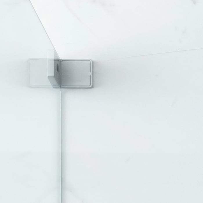 SCHÖNER WOHNEN-Kollektion FIT Pendeltür in Nische 200 x 210 cm, mit festem Glaselement rechts