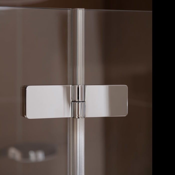 SCHÖNER WOHNEN-Kollektion FIT Drehfalttür in Nische 120 x 210 cm, Türanschlag links