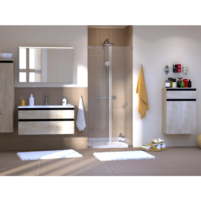 SCHÖNER WOHNEN-Kollektion FIT Pendeltür in Nische 180 x 210 cm