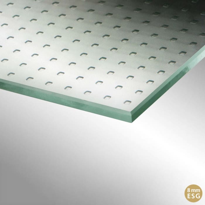 SCHÖNER WOHNEN-Kollektion FIT Pendeltür mit 2 festen Glaselementen in Nische 220 cm x 210 cm