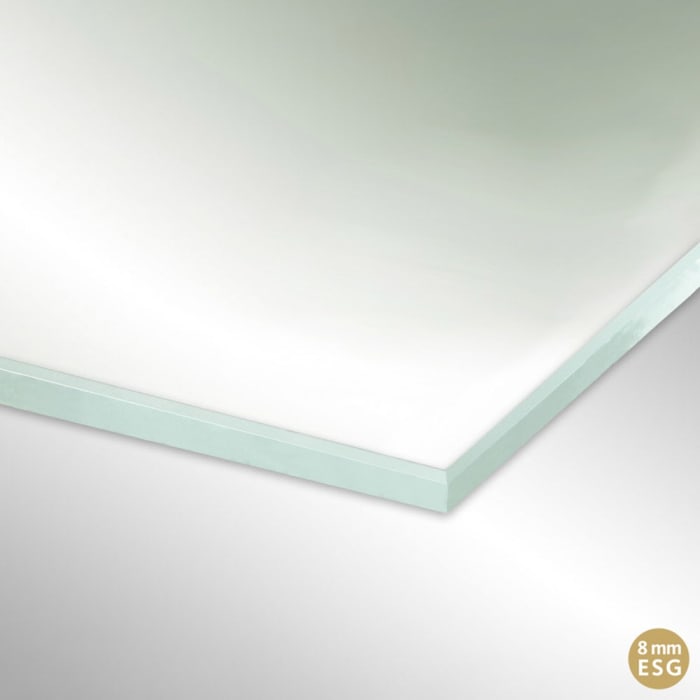 SCHÖNER WOHNEN-Kollektion FIT Pendeltür in Nische 200 x 210 cm, mit festem Glaselement links