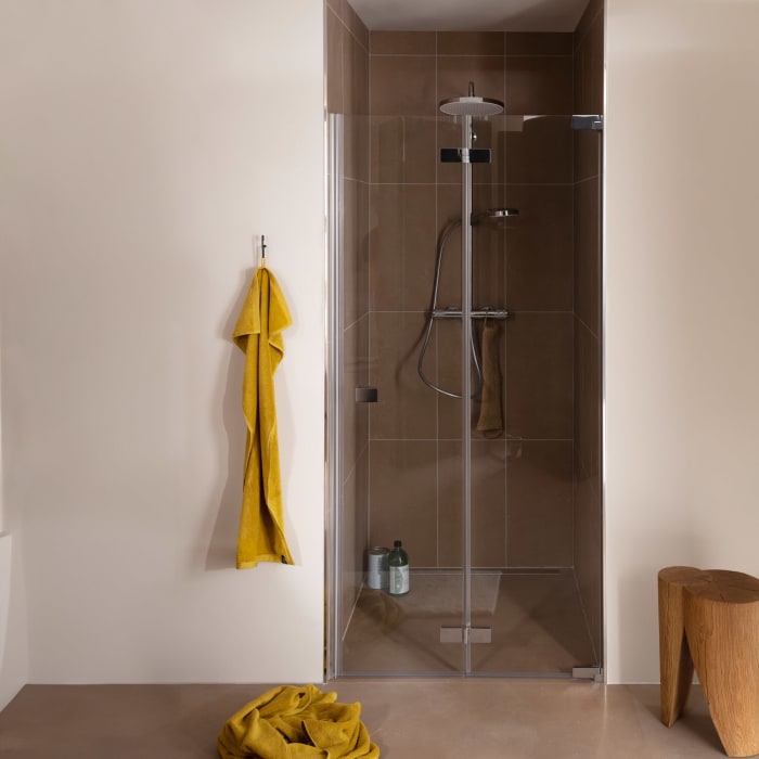 SCHÖNER WOHNEN-Kollektion FIT Drehfalttür in Nische 120 x 210 cm, Türanschlag rechts