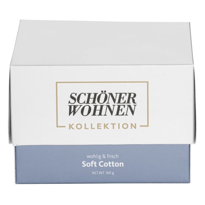 SCHÖNER WOHNEN-Kollektion Duftkerze Mod. Soft Cotton M