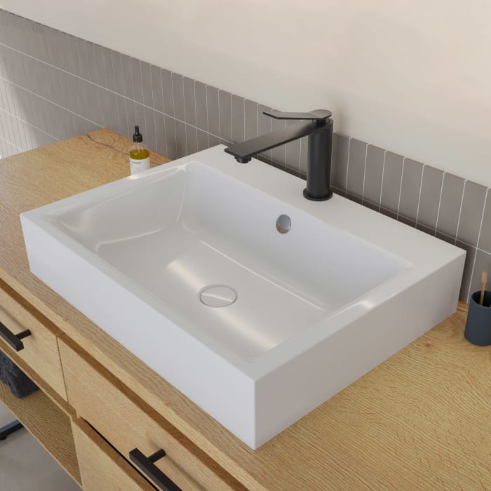 SCHÖNER WOHNEN-Kollektion SKAGEN Aufsatz-Waschtisch 60 x 46 cm