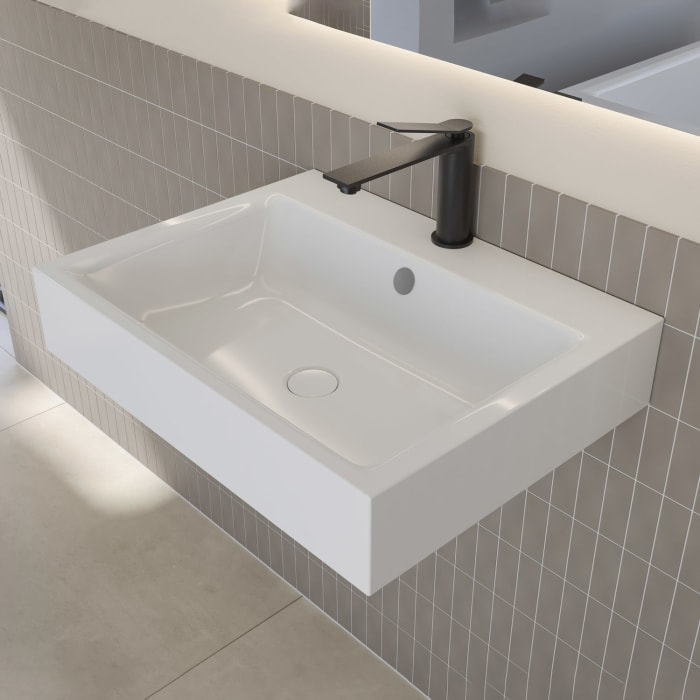 SCHÖNER WOHNEN-Kollektion SKAGEN Wand-Waschtisch 60 x 46 cm