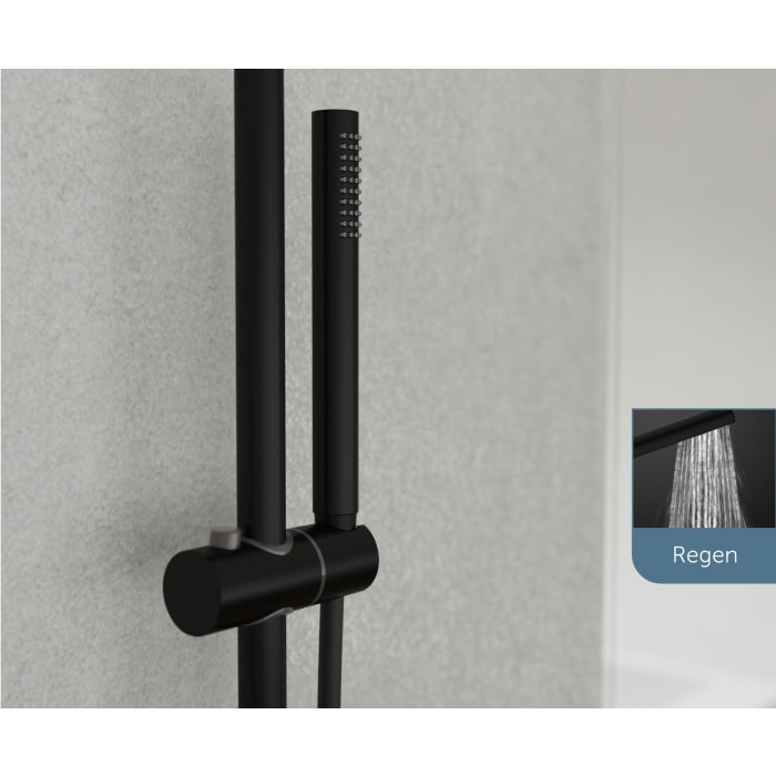 Schütte AQUADUCT Überkopf-Brauseset mit Thermostatarmatur
