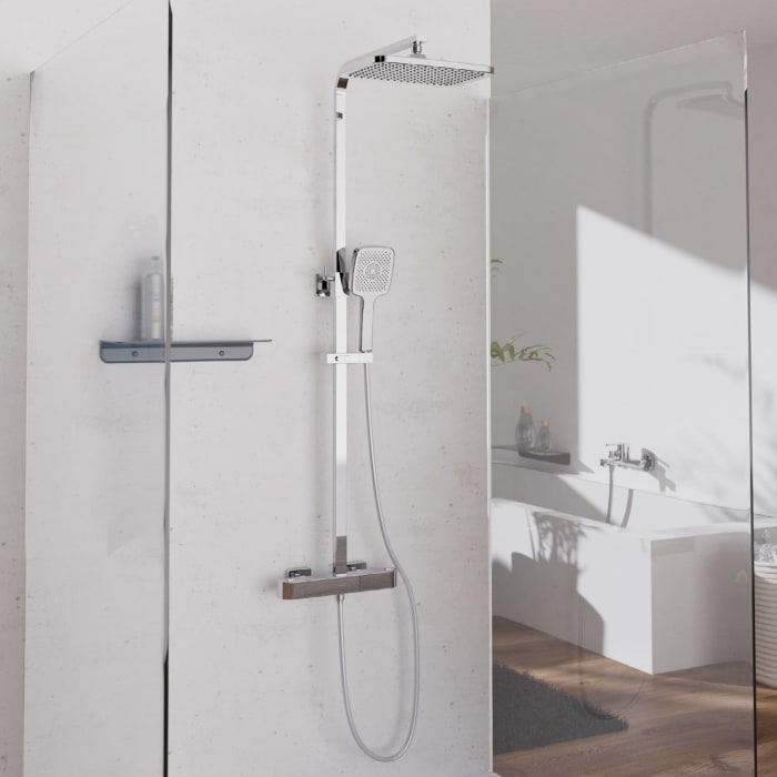 Schütte GRAN CANARIA Überkopfbrause-Set, mit Thermostatarmatur