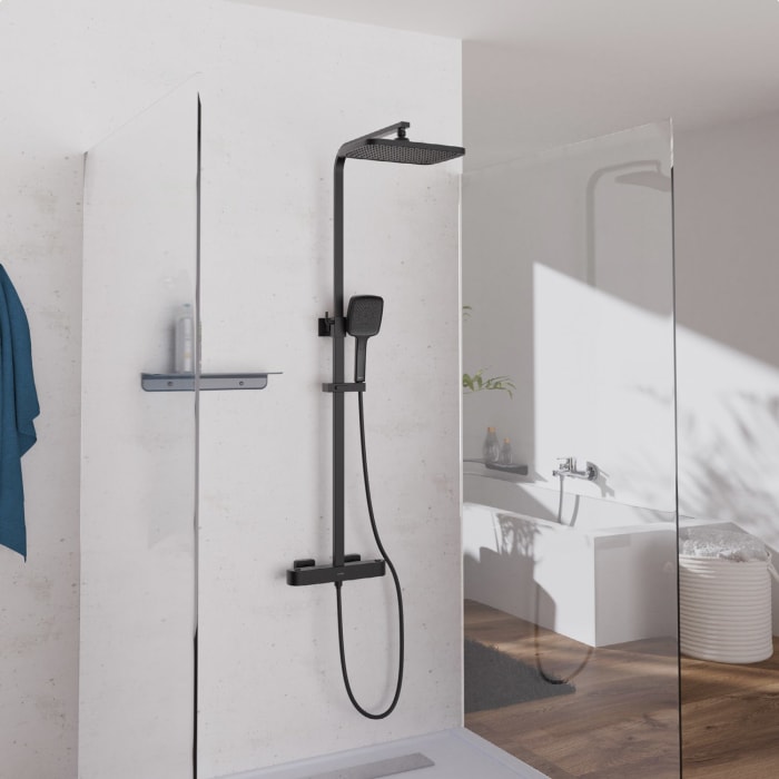 Schütte GRAN CANARIA Überkopfbrause-Set, mit Thermostatarmatur