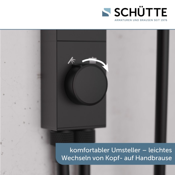 Schütte LA PALMA Überkopfbrause-Set, ohne Armatur