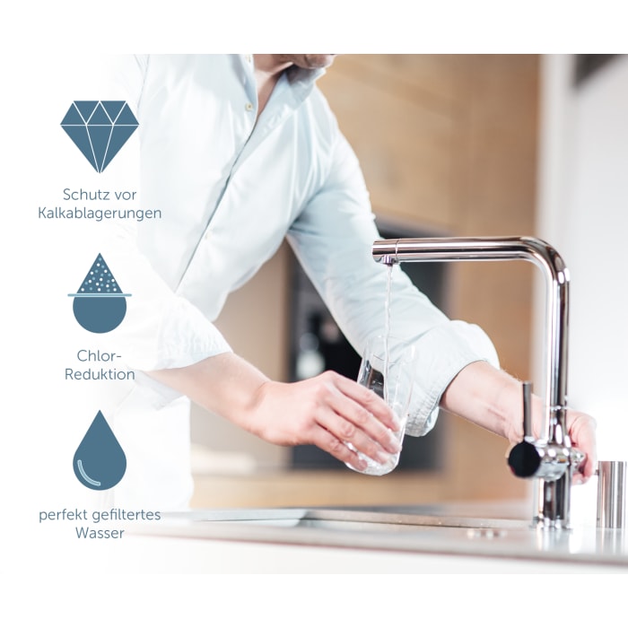 Schütte Filter für AQUASTAR PRO Trinkwasser-Spültischarmatur