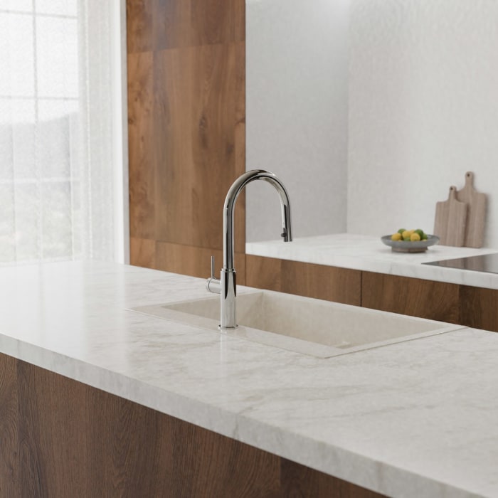 Schütte BLACKPOOL Spültischarmatur, mit herausziehbarem Auslauf