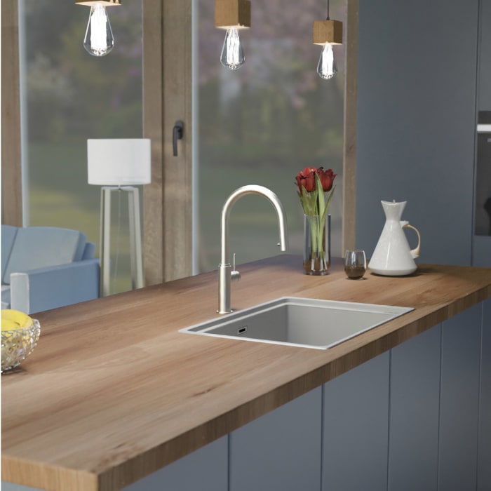 Schütte BLACKPOOL Spültischarmatur, mit herausziehbarem Auslauf