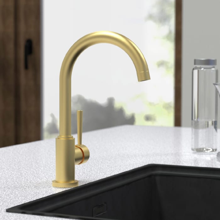 Schütte CORNWALL Küchenarmatur mit Energiesparfunktion, schwenkbar