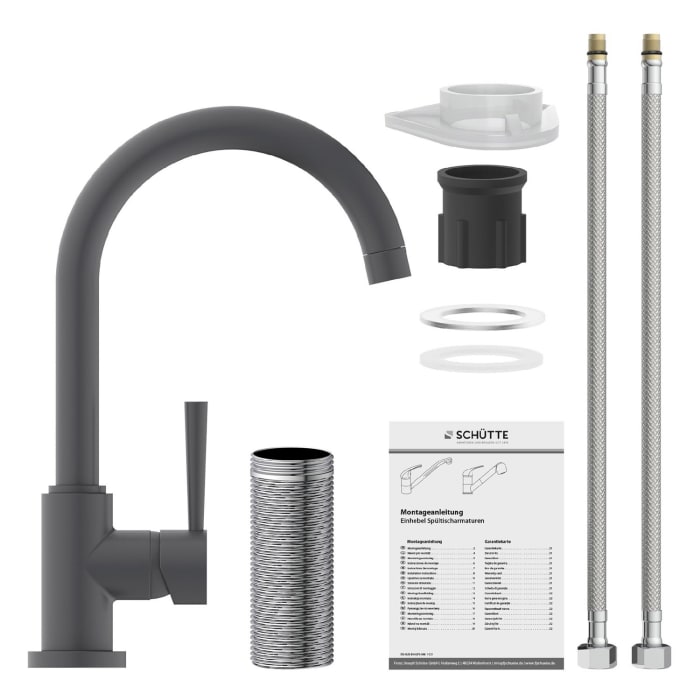 Schütte CORNWALL Küchenarmatur mit Energiesparfunktion, schwenkbar