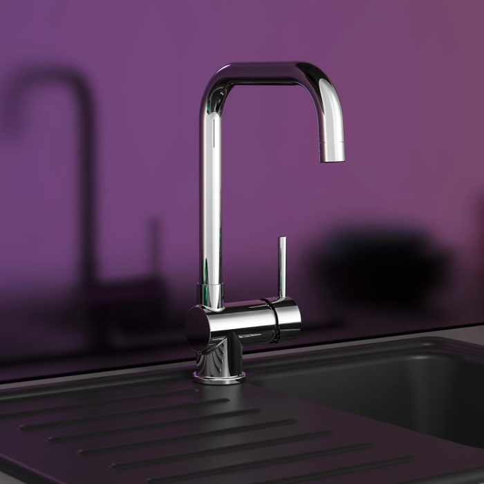 Schütte FUTURA Küchenarmatur mit Energiesparfunktion, schwenkbar