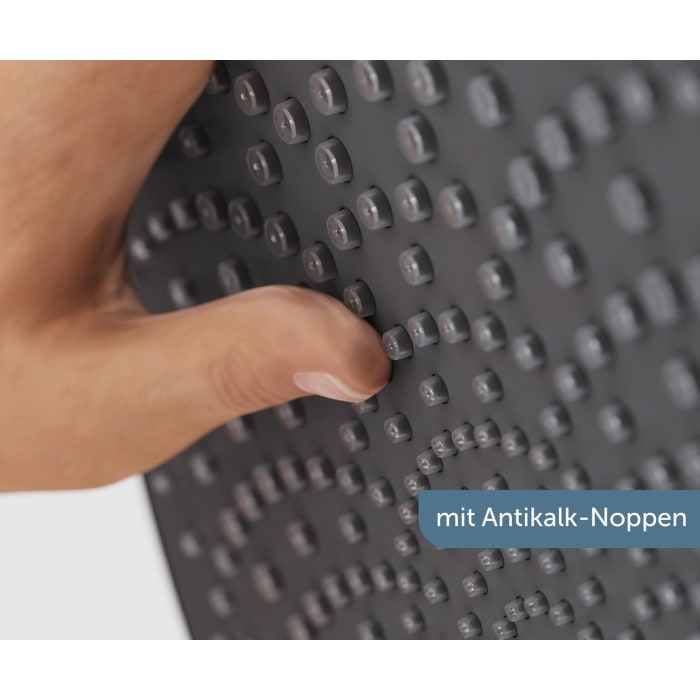 Schütte CAPRI Regendusche Kopfbrause mit Samtstrahltechnologie