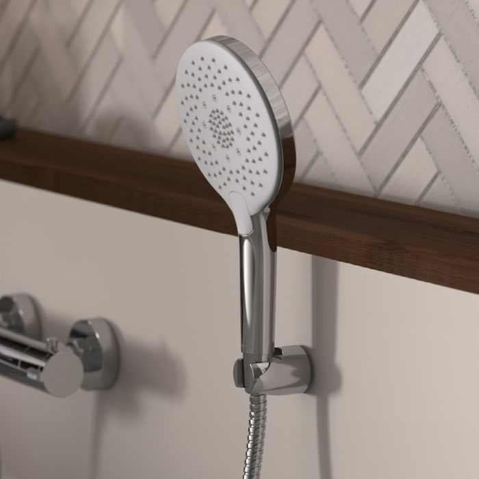 Schütte SUMATRA Handbrause rund mit 3 Strahlarten