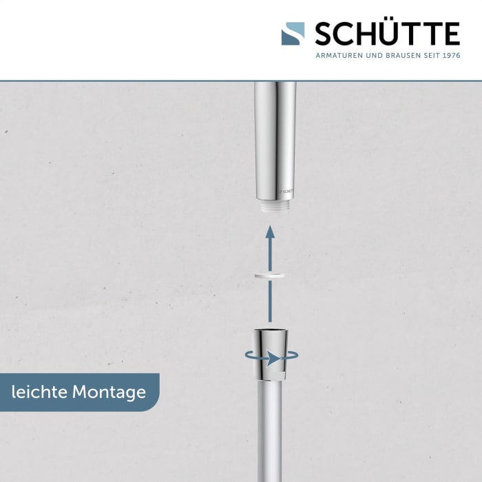Schütte SUMATRA Handbrause rund mit 3 Strahlarten