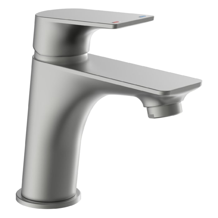 Schütte BOSTON Waschtischarmatur mit Ablaufgarnitur und Pop Up Abflussstopfen