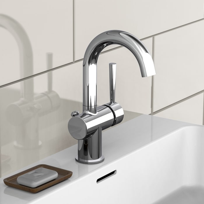 Schütte CORNWALL Waschtischarmatur mit Ablaufgarnitur