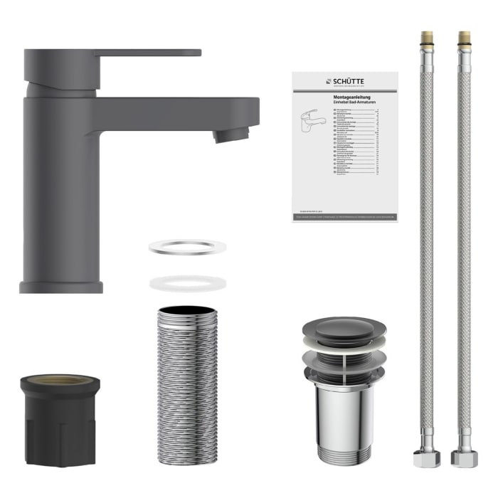 Schütte ELEPHANT Waschtischarmatur mit Ablaufgarnitur Pop Up