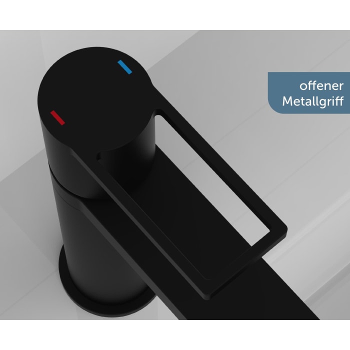 Schütte MANHATTAN Waschtischarmatur mit Ablaufgarnitur Pop Up