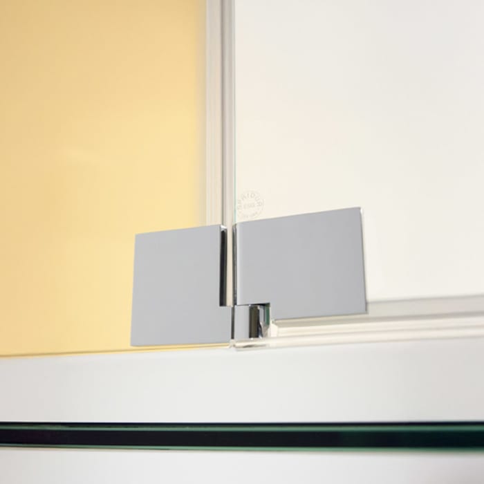 Sprinz Omega Ersatz-Scharnier Glas-Glas, links unten