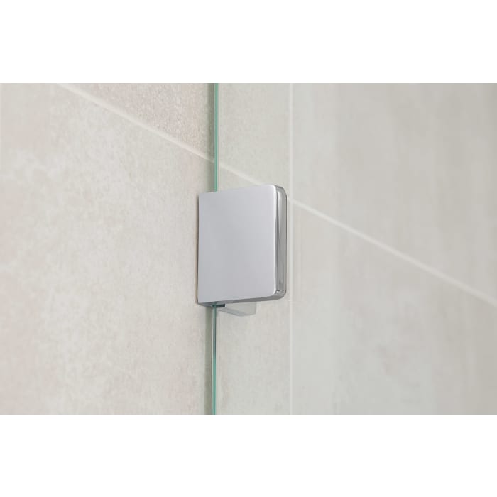 Sprinz Granat Drehtür mit Festteil und Seitenwand 120 x 120 x 210 cm